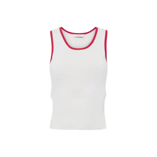 JW Anderson Белые Женские Майки