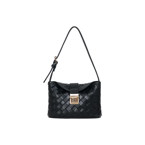 ELLE Сумка из синтетической кожи картофель фри плечо обычная женская многоцветная