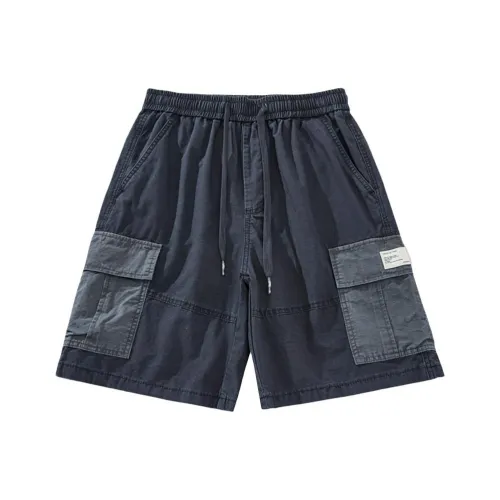 Clog Heel Темно-синие унисекс повседневные шорты