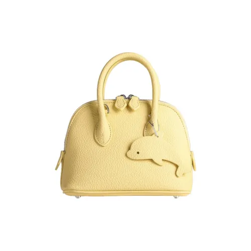 DIFFERENT FACES Коровья кожа Одно плечо Сумка Женская Желтая