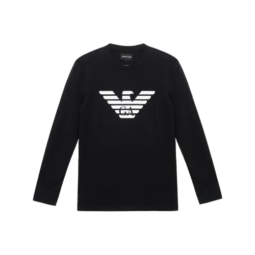 EMPORIO ARMANI Черные Мужские T-Рубашки
