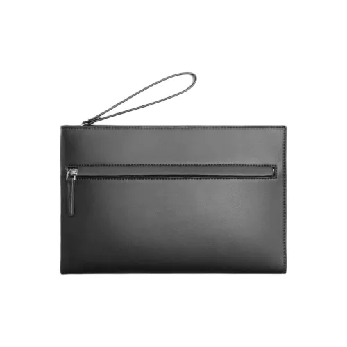 ZARA PU (полиуретан) клатч стандартный мужской черный