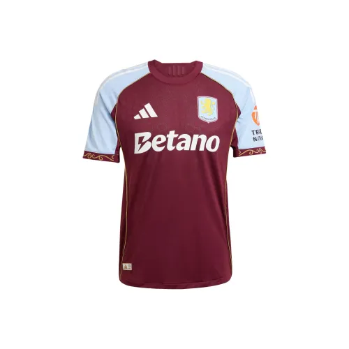 Adidas SS25 ASTON Villa FC 25 26 Дом Джерси Футбол Джерси Мужской