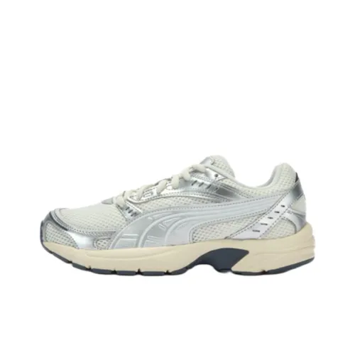 PUMA C25K Дышащий Низкий Топ Повседневная Обувь Женская Серый Бежевый