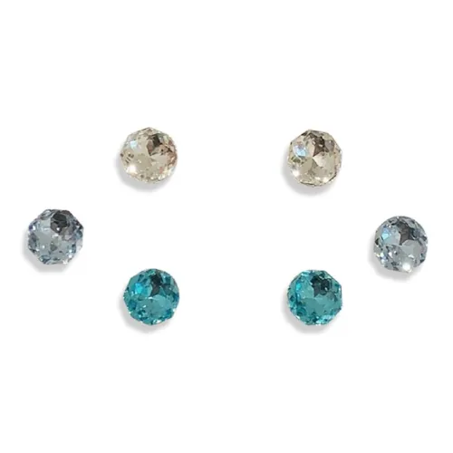 Серьги Ringlove с цирконием унисекс