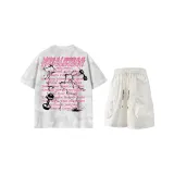 Белая футболка + белые шорты Сюаньу