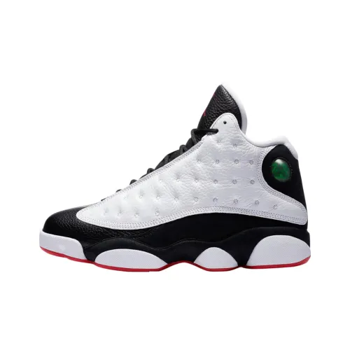 Jordan Air Jordan 13 Винтажные баскетбольные кроссовки Унисекс Белый