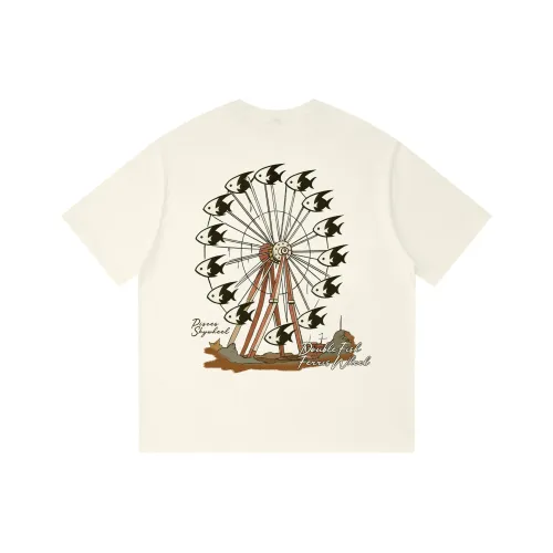 DOUBLEFISH Короткий рукав T-рубашки унисекс