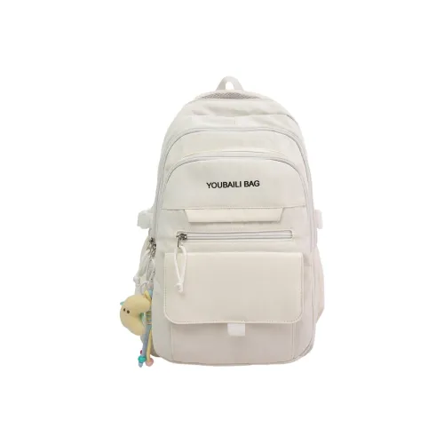 Chinllo Oxford Backpack Standard Teenagers White Black Yellow Khaki Light Green Чинлло Оксфорд Рюкзак Стандартный Подростки Белый Черный Желтый Хаки Светло-Зеленый