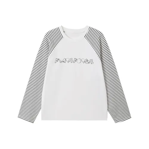 MOONCORE Длинный рукав Т-рубашка Женская