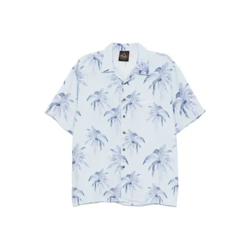 Mauna Key Blue Men's Shirts Мауна Ке Синий Мужские Рубашки
