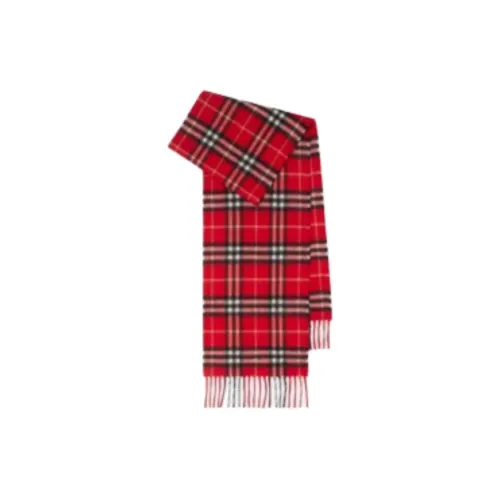 Burberry Кашемировые вязаные шарфы для детей