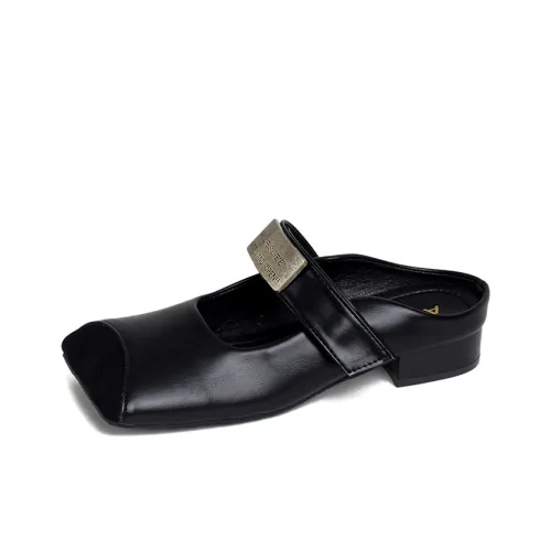 JIUXINGDAO Резиновая подошва Металл Устойчивый к истиранию Домашние тапочки Женские