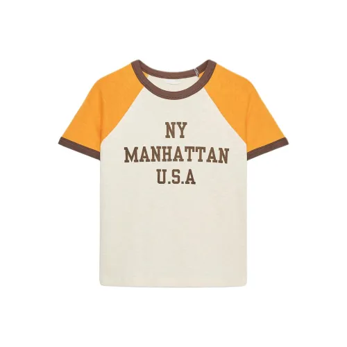 ZARA Реглан-рукав Т-рубашка Женская