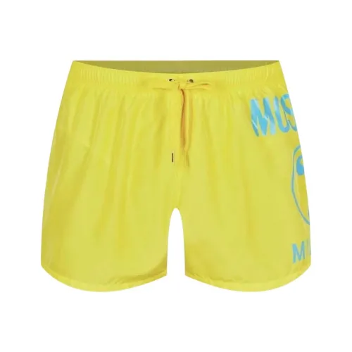 MOSCHINO Желтые Мужские Плавательные Шорты