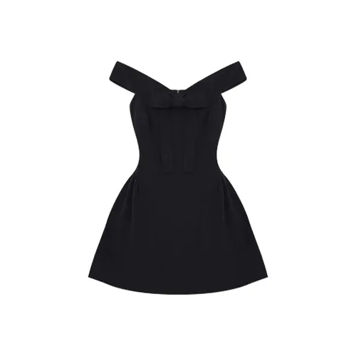 BVODE Черные Женские Платья без Рукавов