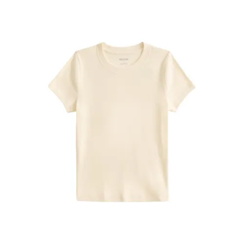 Hollister Желтые Женские T-рубашки