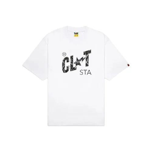 A BATHING APE X CLOT Co Бренд Модель FW25 T Рубашка Мужская