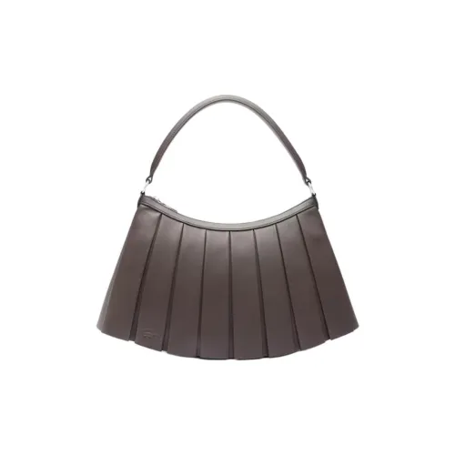 LACOSTE Sheepskin Bag Large Women's Brown