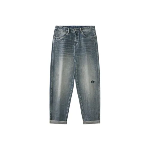 MR.MUDI Синий Унисекс Джинсы