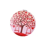 Красные качели