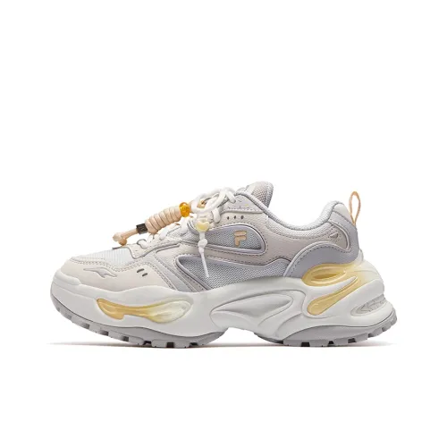 FILA FUSION EVA Gummies визуально увеличивает рост Повседневная обувь Женская Серо-коричневая