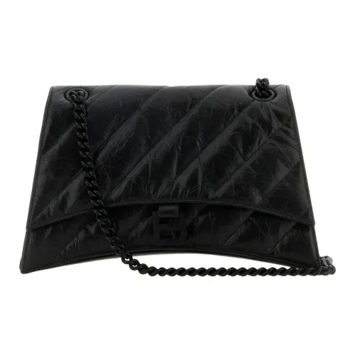 Balenciaga Сумка через плечо из телячьей кожи женская черная