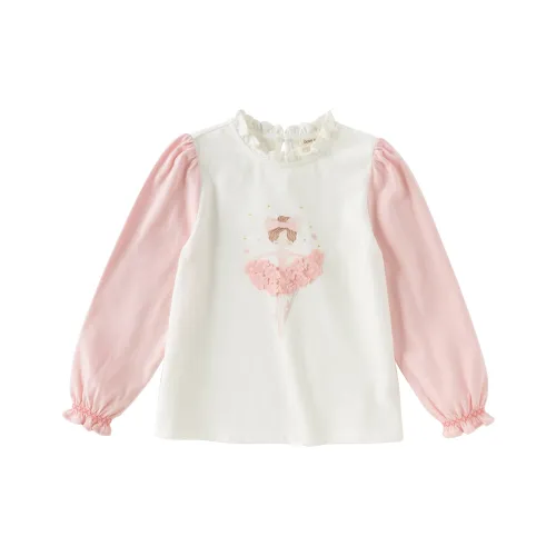 DAVE&BELLA Экрю Kids T-рубашки