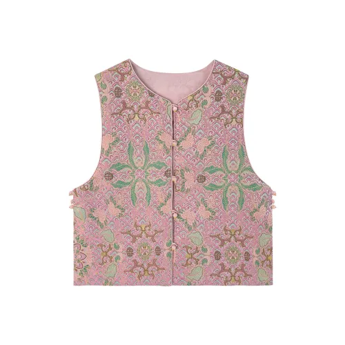 JK&JS Фуксия Женские Жилеты