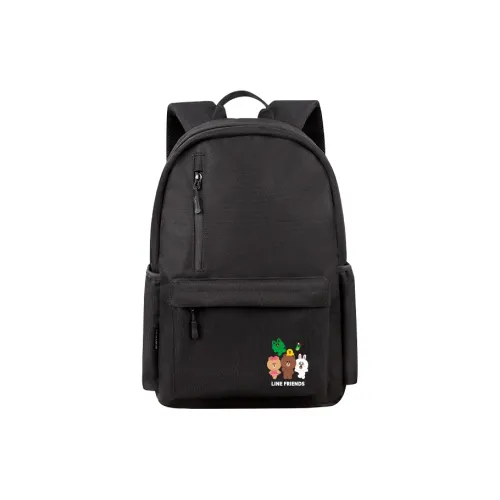 LINE FRIENDS Рюкзаки Черный Коричневый Медведь и его друзья Унисекс