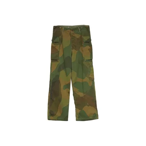 NIGEL CABOURN Зеленые Мужские Карго Брюки