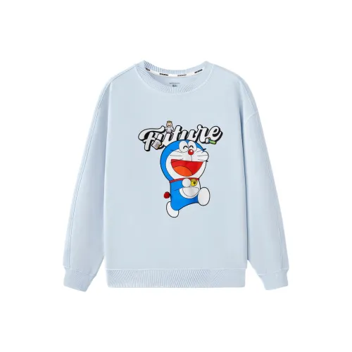 Skechers Kids Дораэмон Рассвет Серый/01DS Школьный возраст Свитшоты