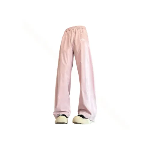ZIRUNGE Розовые Унисекс Повседневные Штаны