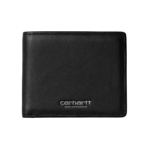 Carhartt WIP Кожа Кошелек Мужской Черный