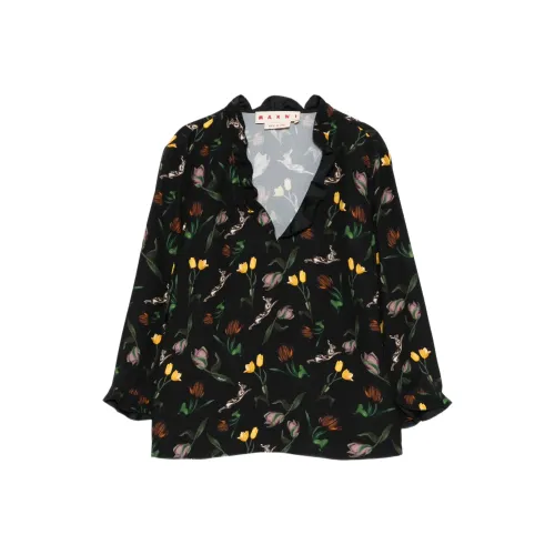 Marni Черные Женские Рубашки