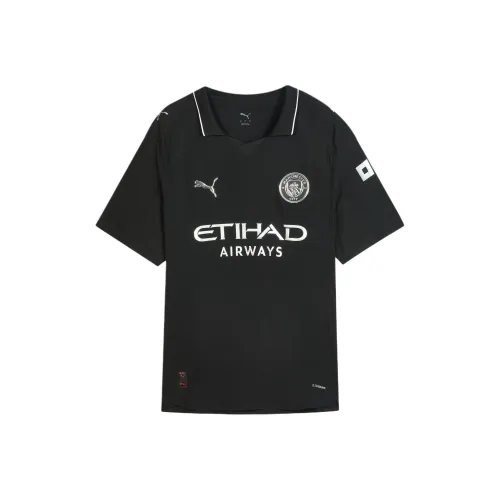PUMA Manchester City F.C. Черная мужская футбольная майка