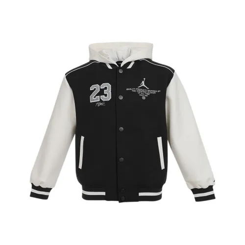 JORDAN Черные KIDS Куртки