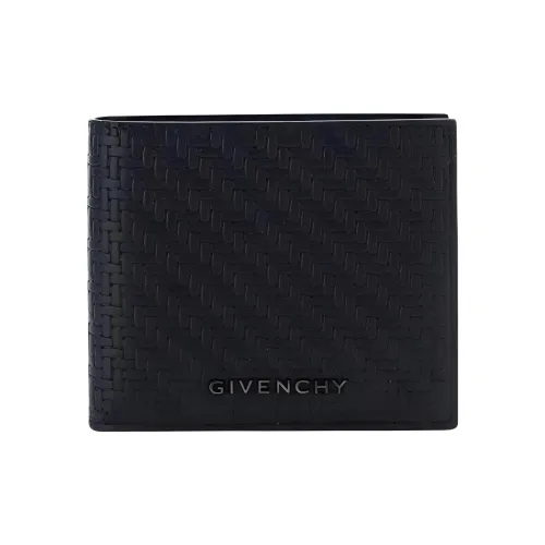 Givenchy Телячья кожа Кошелек Мужской Черный