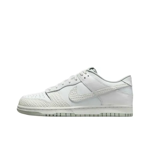 Nike Dunk Low Топ Скейтборд Кроссовки Унисекс Белый
