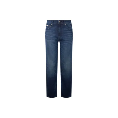 Calvin Klein 0XE Джинсовый Синий Мужские Джинсы