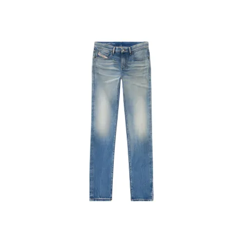 DIESEL Medium Blue Men's Jeans DIESEL Средне-голубые мужские джинсы