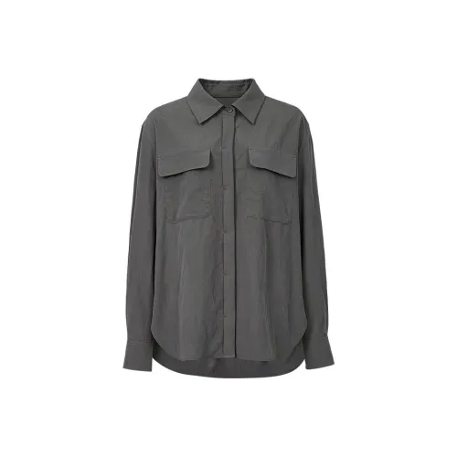 Hopeshow Серый 060 Женская Рубашка