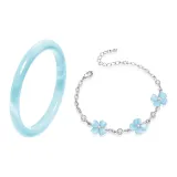 Чистое Сердце Безграничный Синий Набор (Браслет + Браслет)