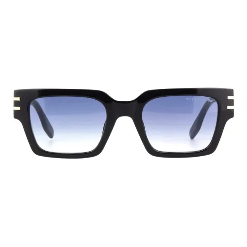 MARC JACOBS Ацетат Квадратные Солнцезащитные Очки Унисекс Черные