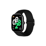 [Black] Эластичный трикотажный нейлон, ремешок с ползунком и застежкой