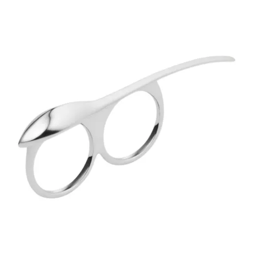 Givenchy Латунь Кольца Женское Серебро