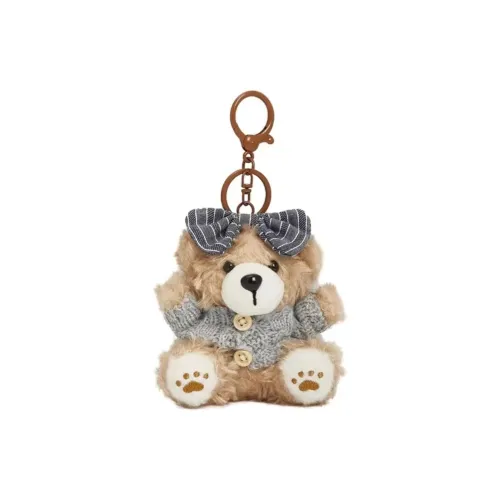 KOUDIXIONG Милый Cookies Медвежонок Брелок Плюшевая Подвеска 12 см Рекомендуемая Высота