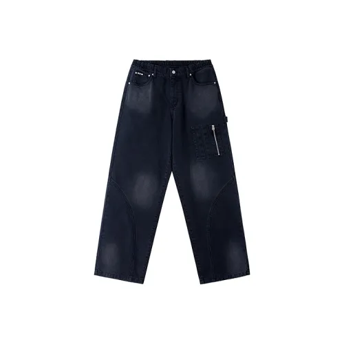 Teenie Weenie Men Черный Унисекс Джинсы