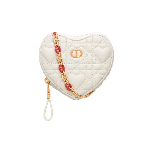 DIOR Caro Коровья кожа Сумка через плечо Женская Белая