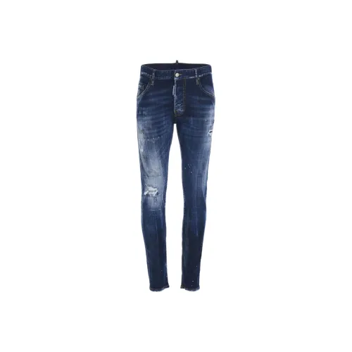 DSQUARED 2 SS21 Джинсы Мужские Синие